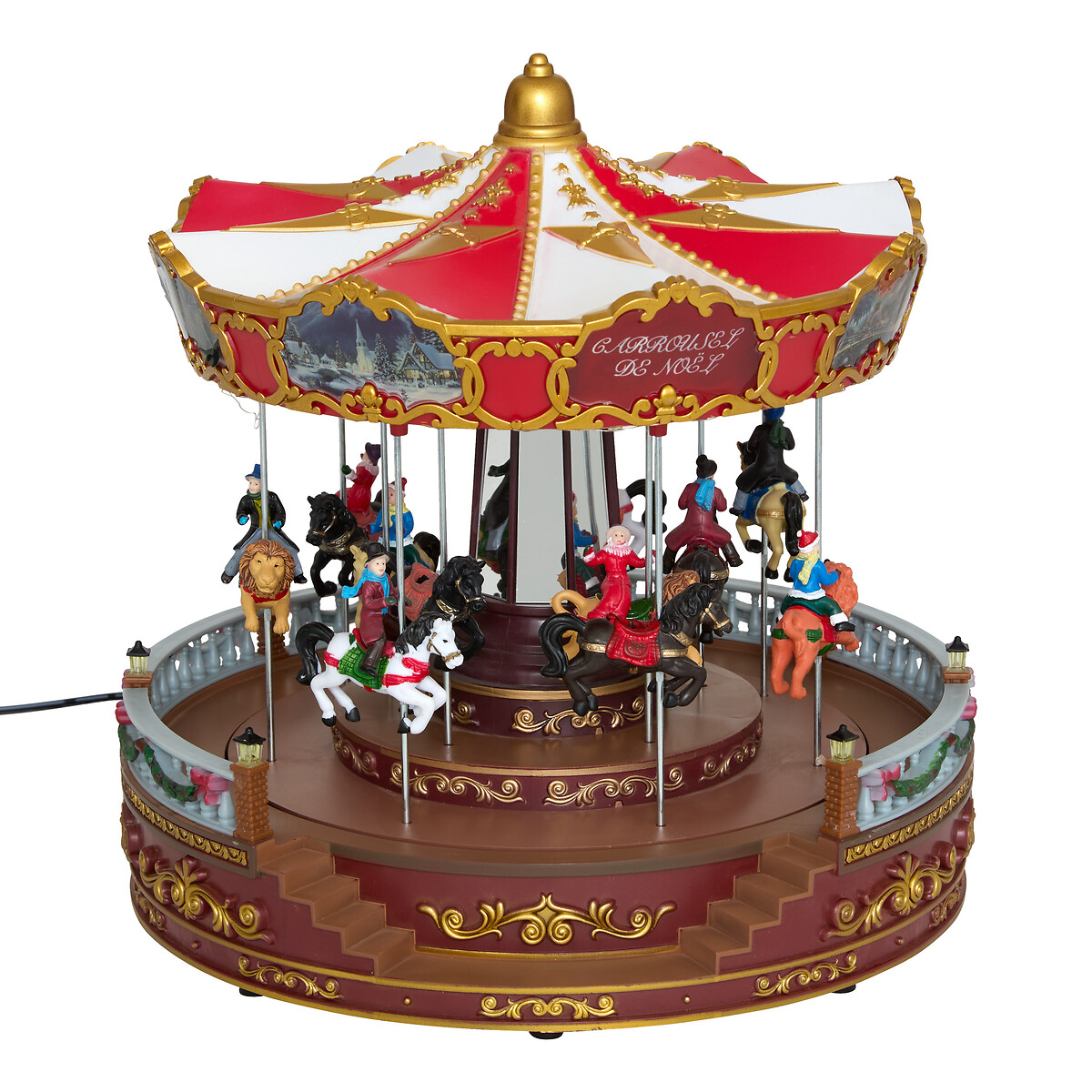 Carrossel animado com figuras da hôma, fotografia 1