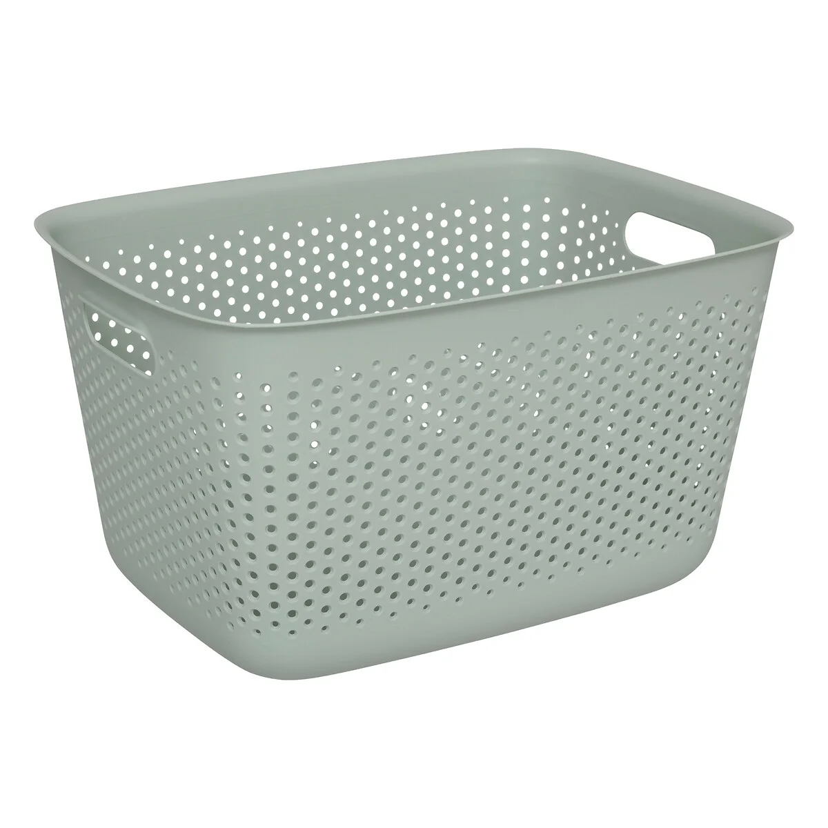 Cesto de arrumação TILA verde 17l da hôma, fotografia 1
