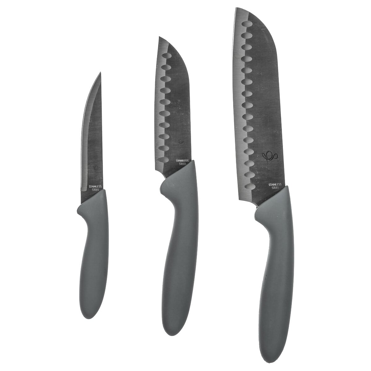 Conjunto de 3 facas SANTOKU da hôma, fotografia 1