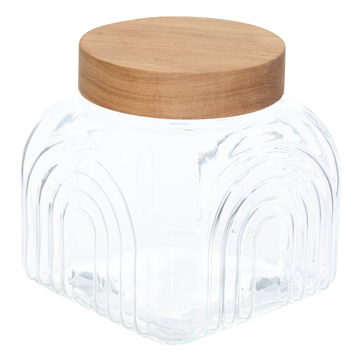 Frasco ARCHE com tampa madeira acácia 2.4L by hôma, photo 1