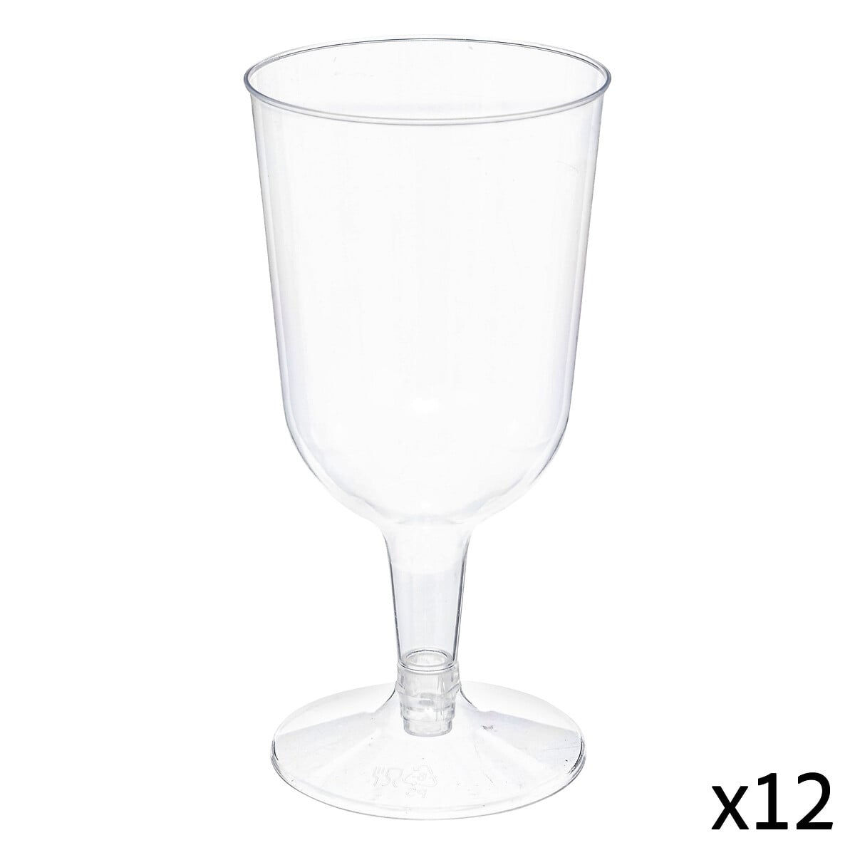 Conjunto de 12 copos reutilizáveis 15cl da hôma, fotografia 1