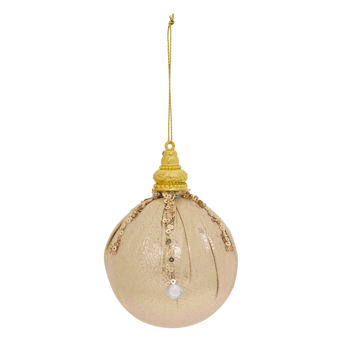 Bola de natal com lantejoulas 8cm da hôma, fotografia 1