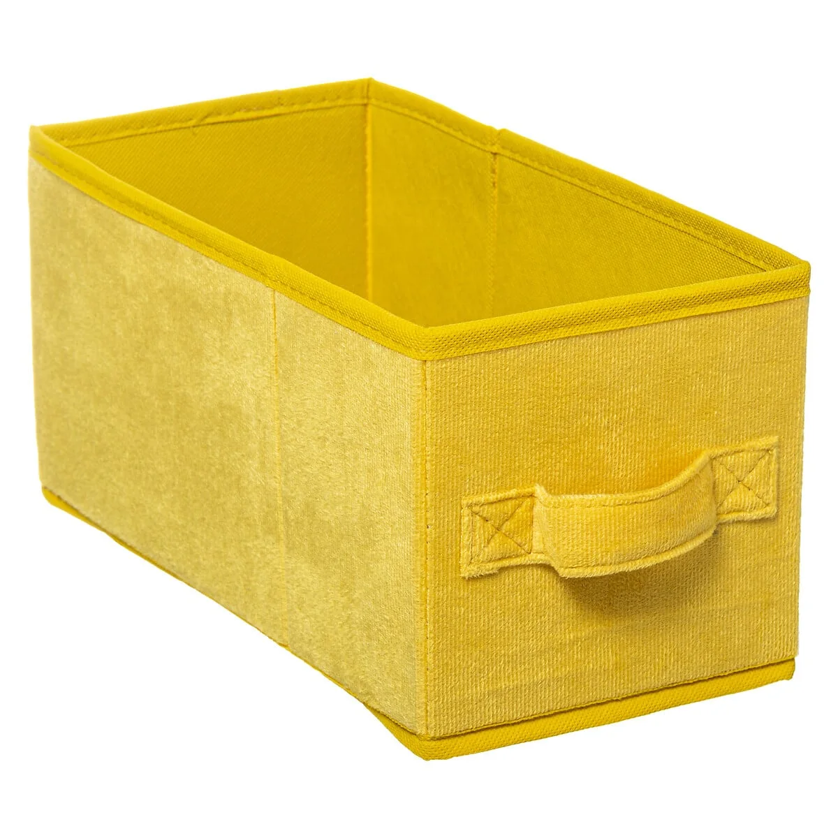 Caixa de arrumação amarelo veludo by hôma, photo 1