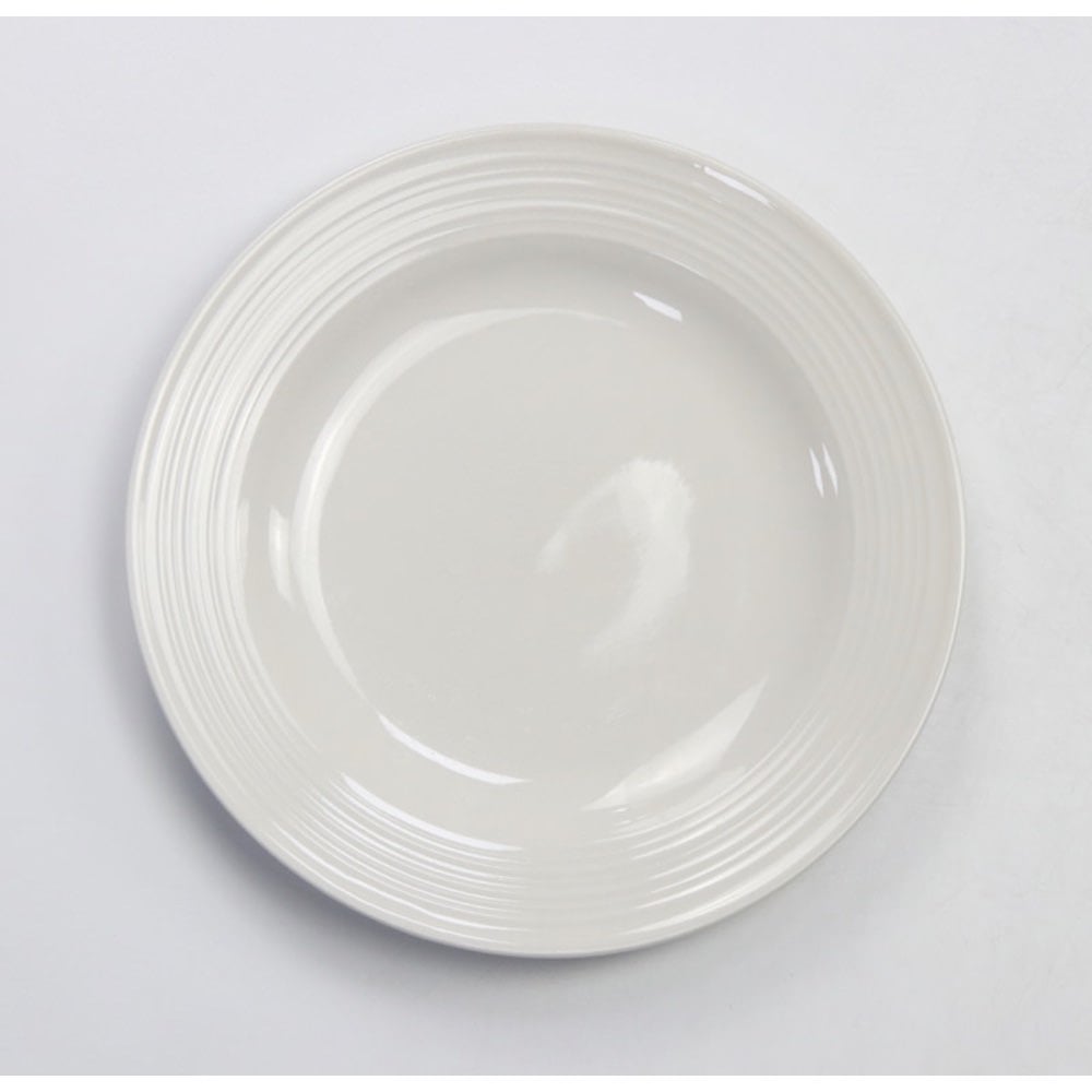 Prato de sobremesa branco PURE em porcelana 19cm by hôma, photo 1