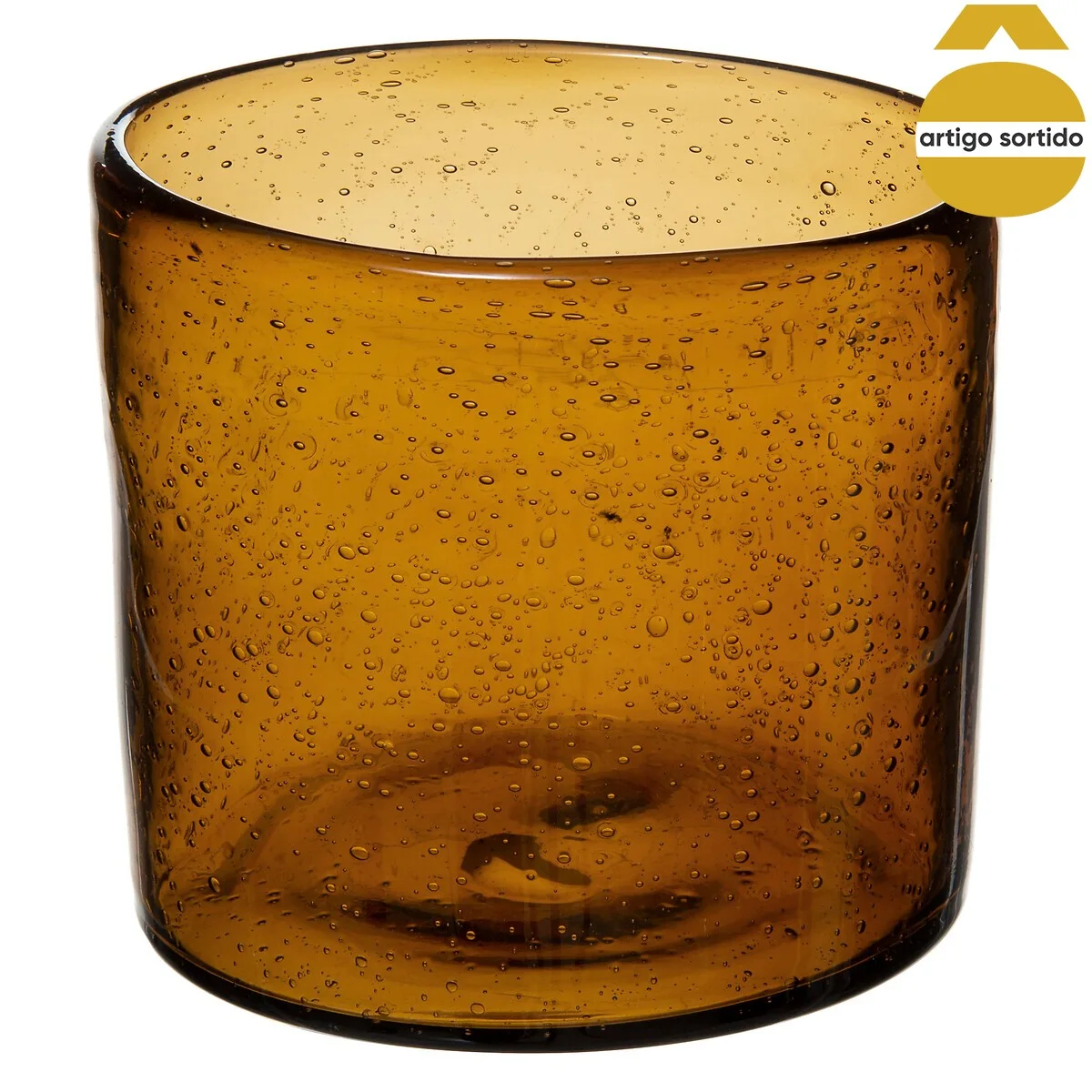 Castiçal de vidro colorido BUBBLY 11,6cm da hôma, fotografia 1