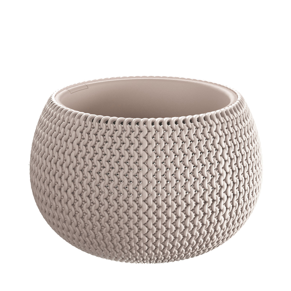 Floreira SPLOFY bowl taupe 29cm da hôma, fotografia 1