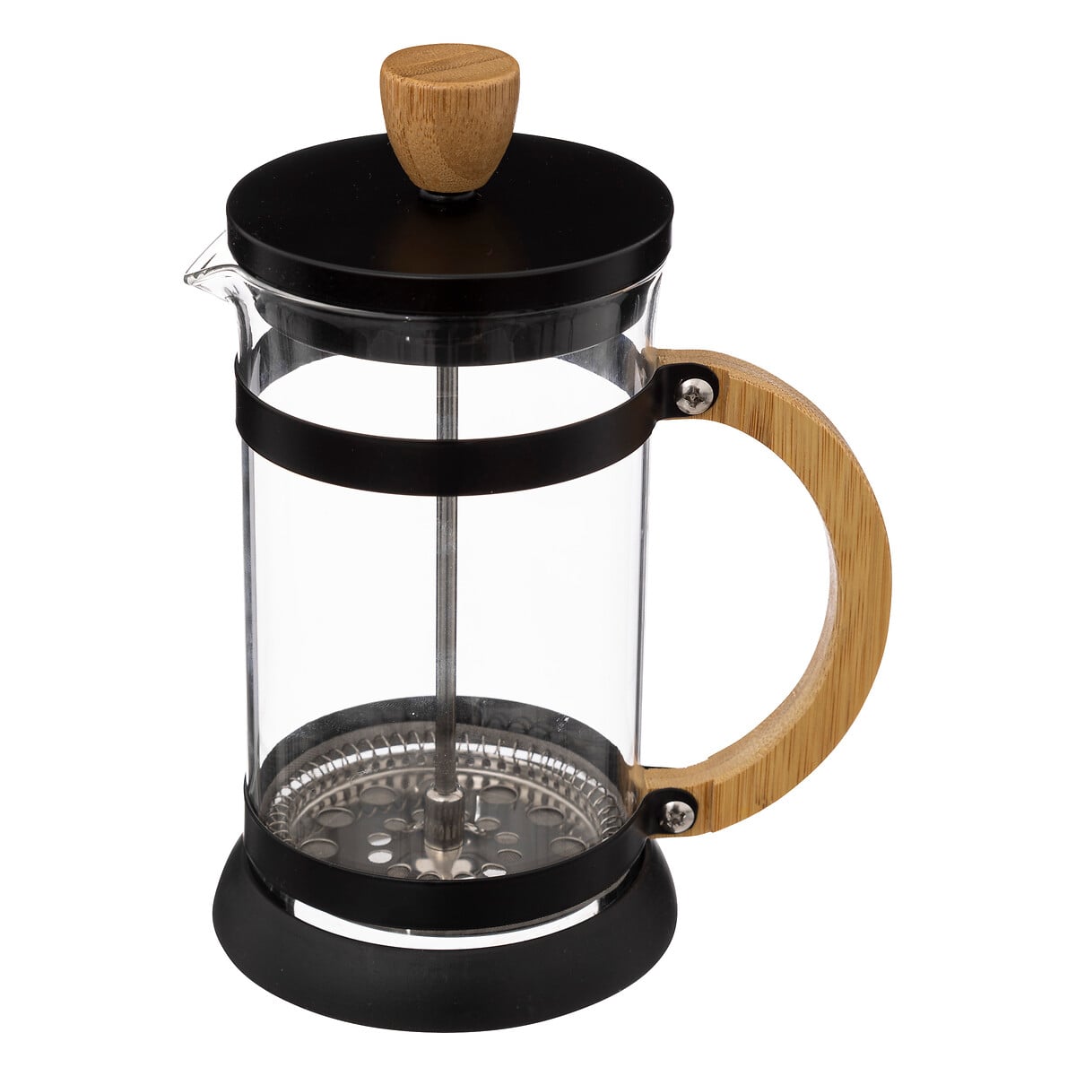 Cafeteira piston em vidro 60cl da hôma, fotografia 1