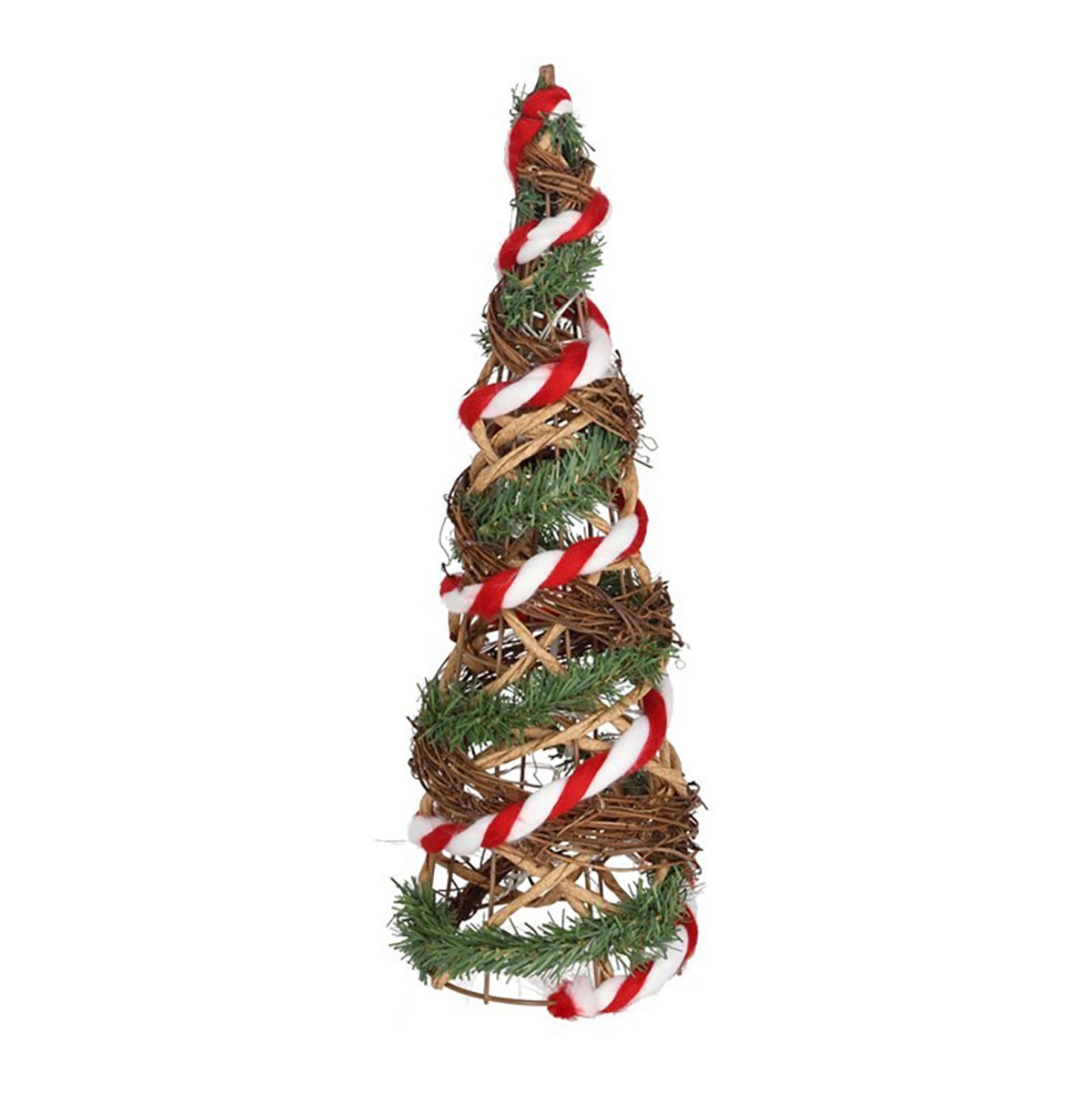 Cone árvore de natal com ramos 40cm da hôma, fotografia 1