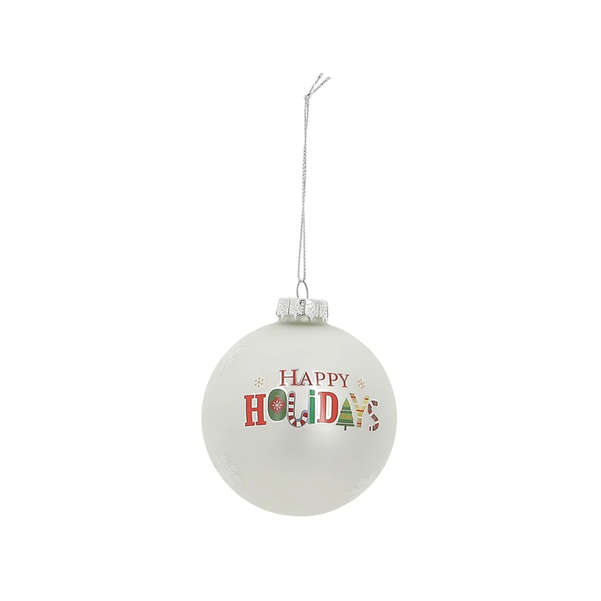 Bola HAPPY days em vidro 8cm da hôma, fotografia 1