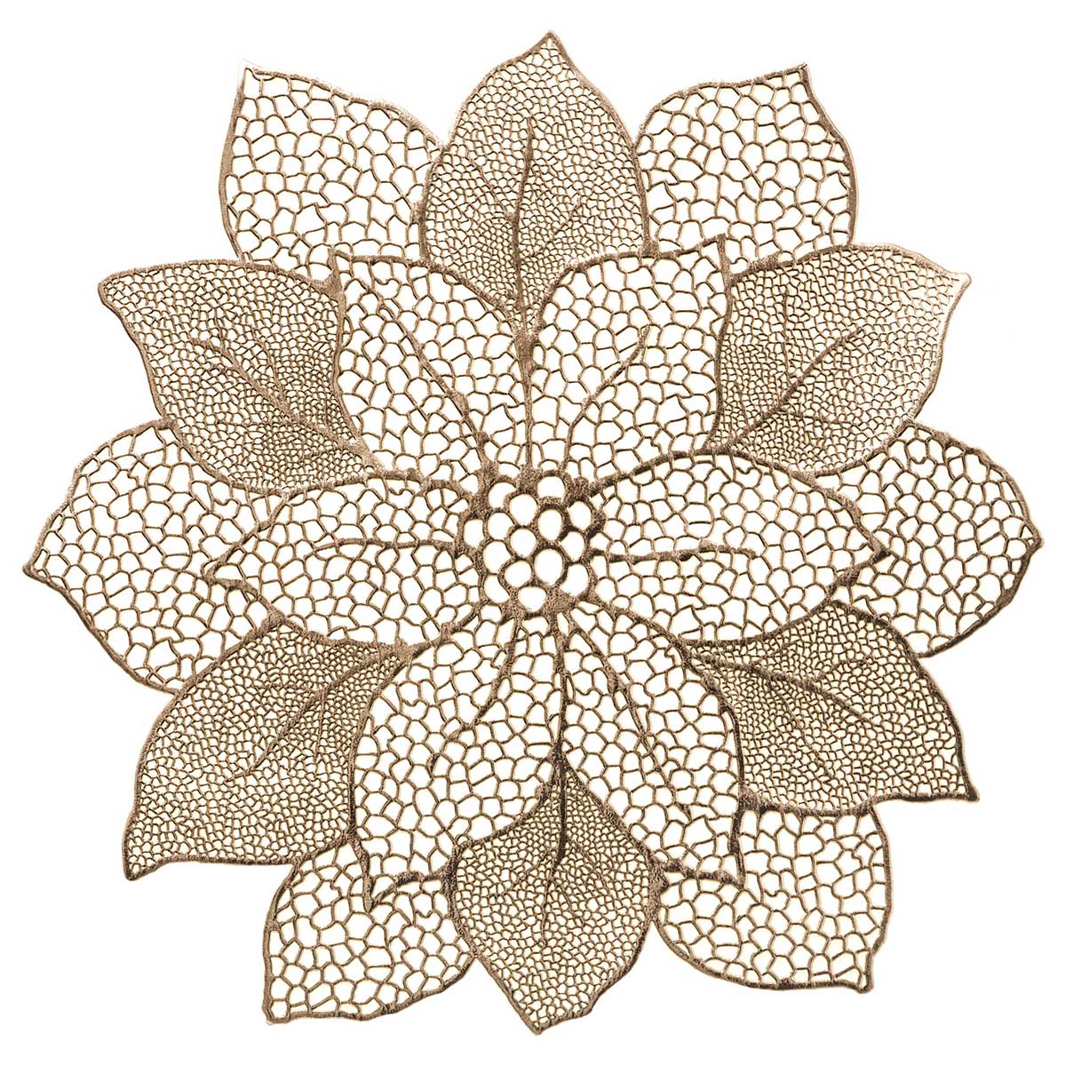 Individual de mesa flor dourada 44cm by hôma, photo 1