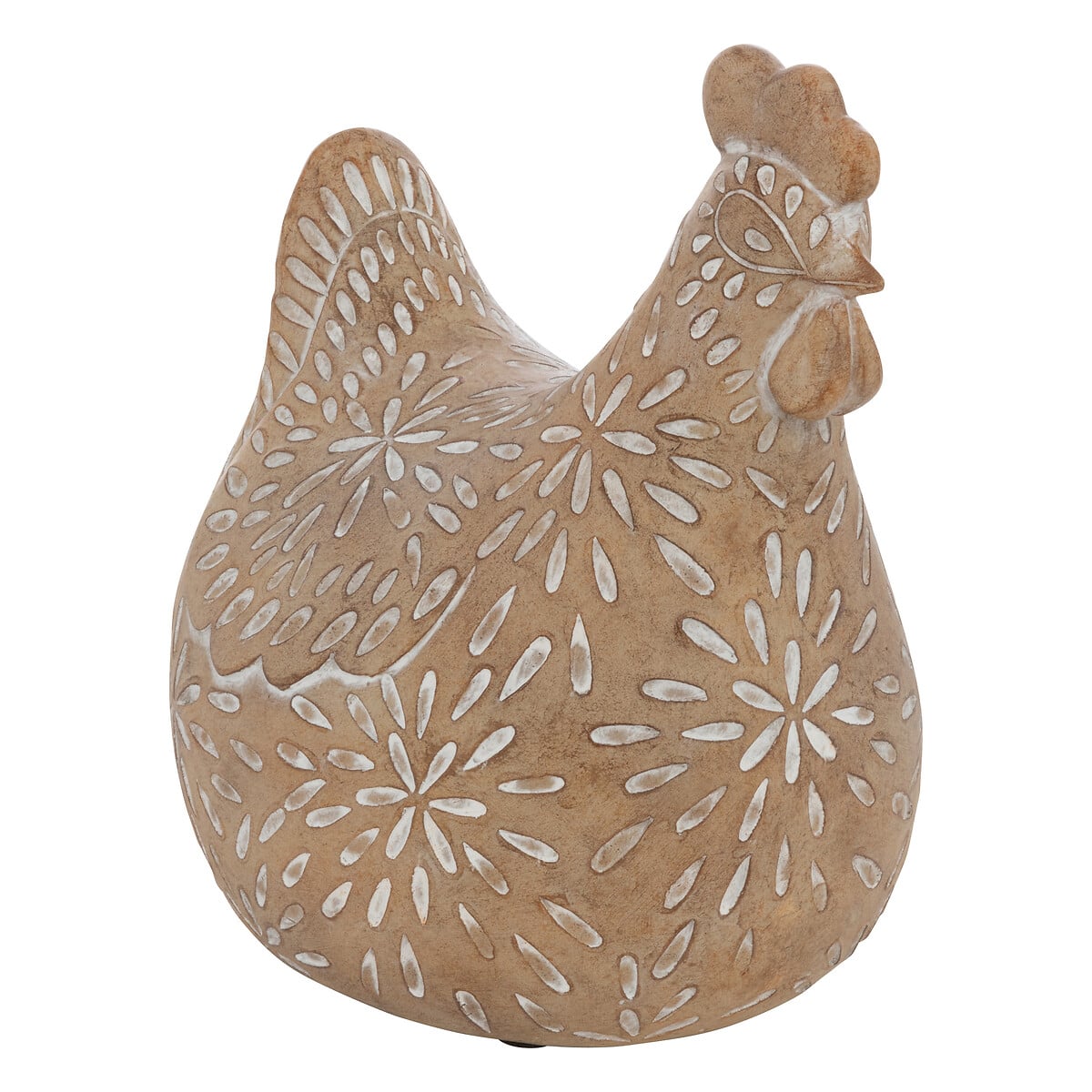 Galinha decorativo LINDO bege 10,5cm by hôma, photo 1