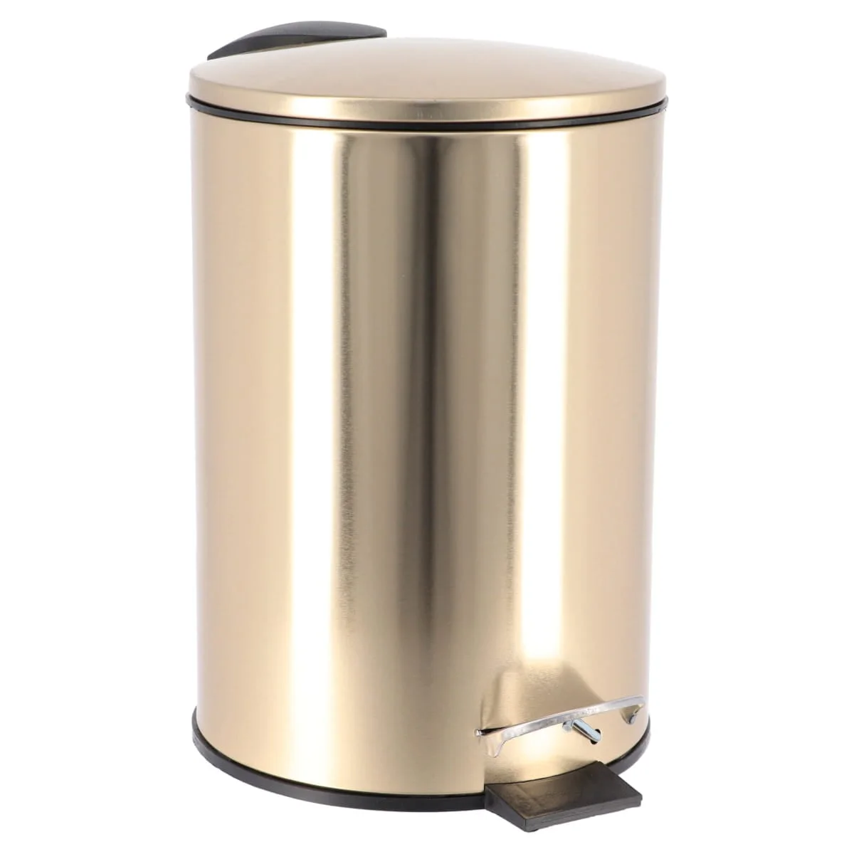 Balde wc soft close dourado 3L da hôma, fotografia 1