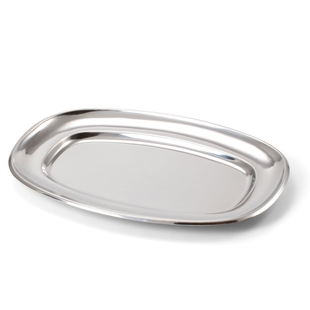 Travessa oval em inox 26x35cm by hôma, photo 1