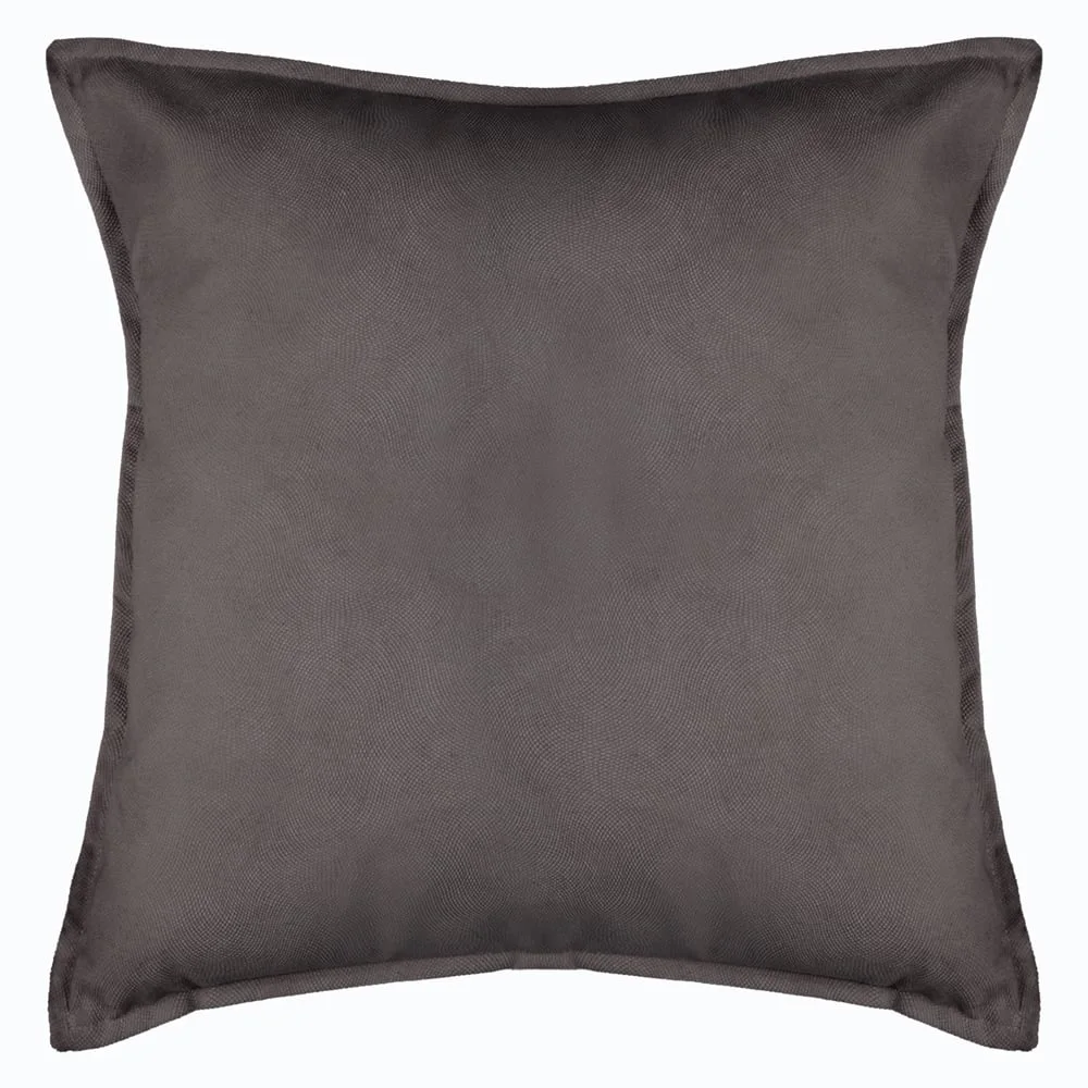 Almofada LILOU cinza escuro 55x55cm da hôma, fotografia 1