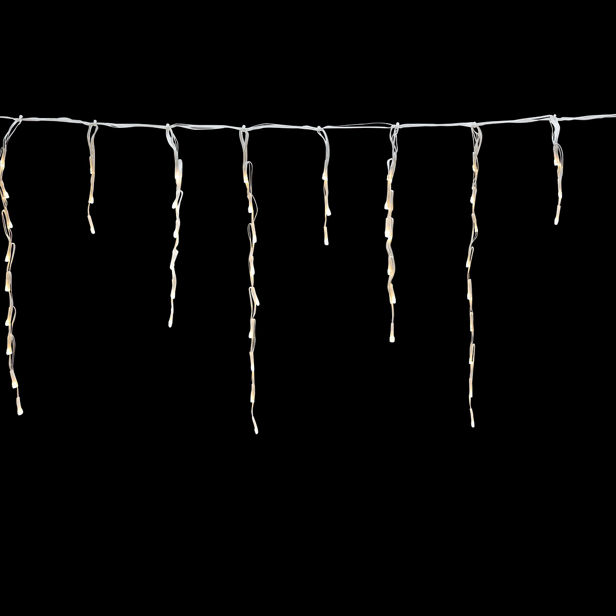 Cortina luminosa de natal efeito queda de neve 300 leds