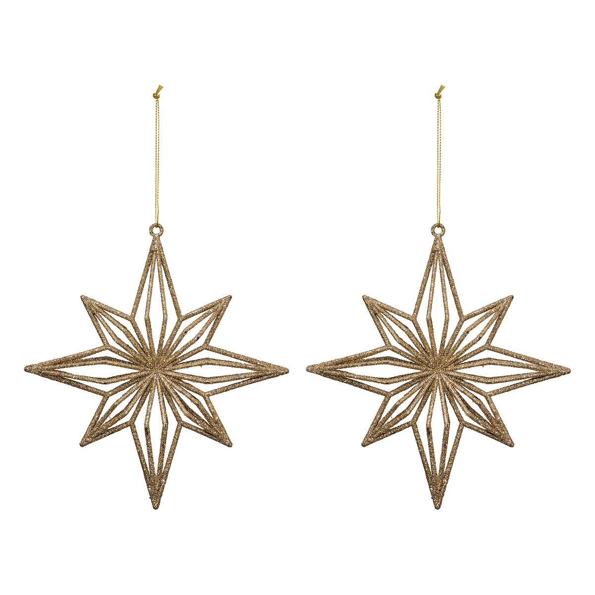 Conjunto de 2 pendurantes estrela da hôma, fotografia 1