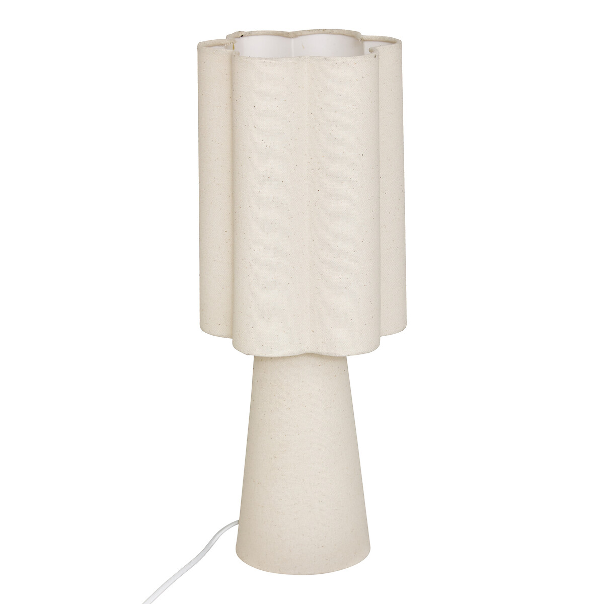 Candeeiro de mesa BLANCA bege 44cm by hôma, photo 1