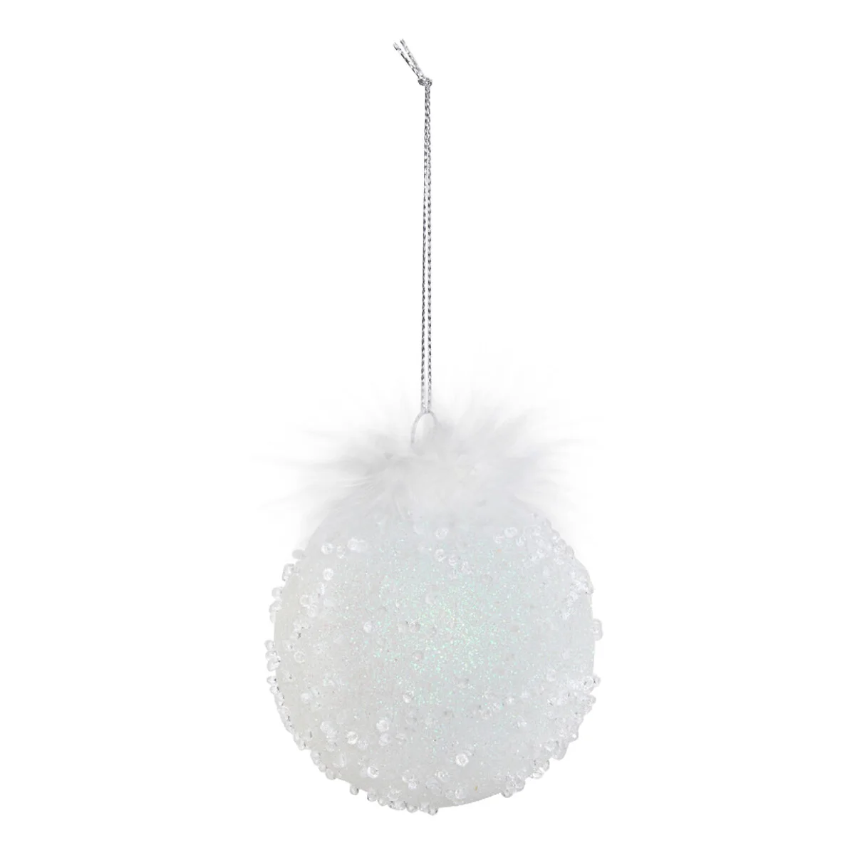 Bola de natal plumas 8cm by hôma, photo 1