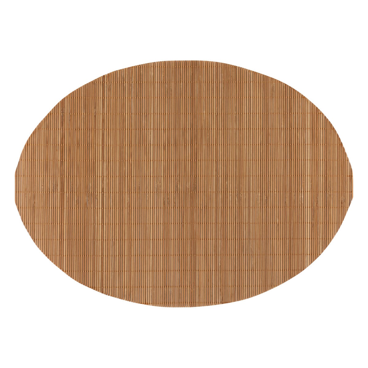 Individual de mesa oval 48x35cm em bambu da hôma, fotografia 1
