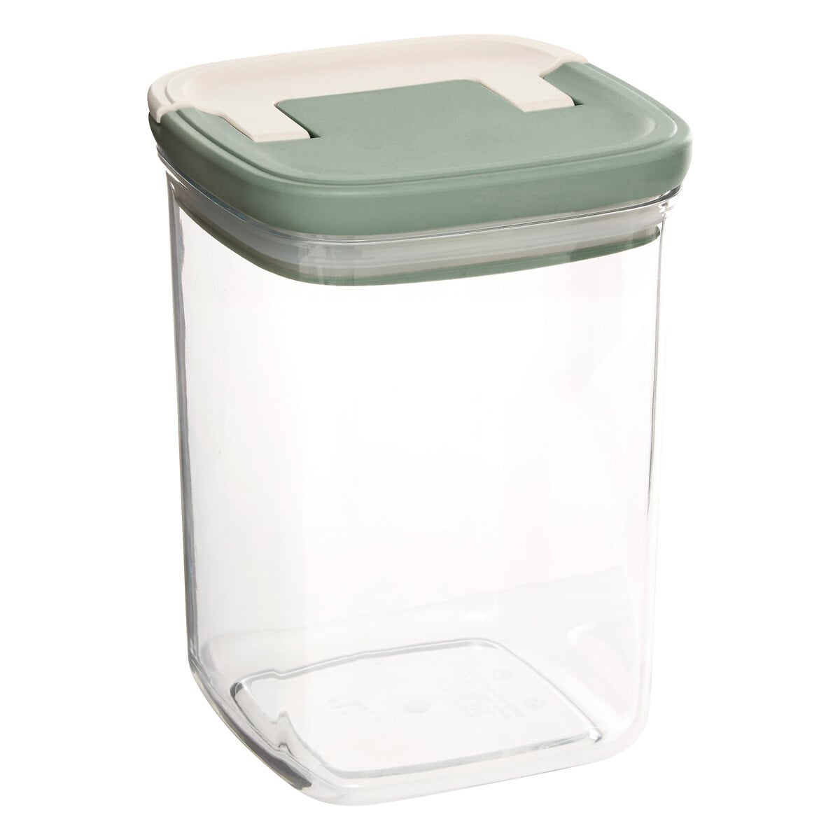 Frasco quadrado LOCK verde 1,1l by hôma, photo 1
