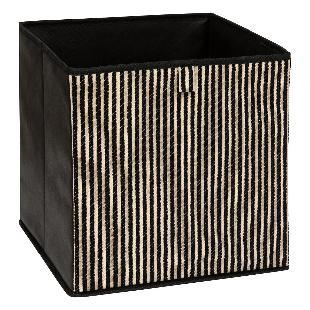 Caixa de arrumação COTTY preto 31x31cm da hôma, fotografia 1