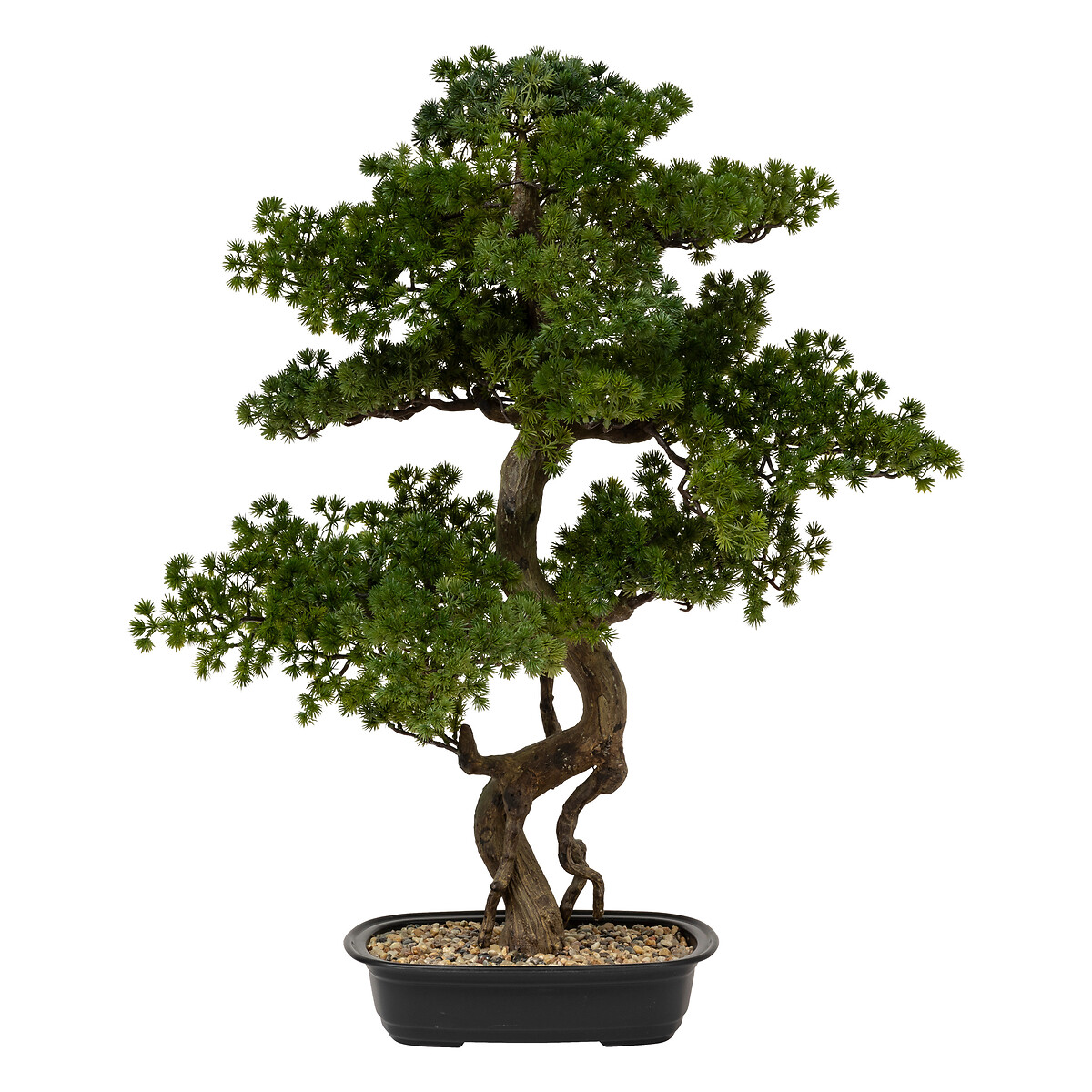 Planta bonsai artificial com vaso 86cm da hôma, fotografia 1