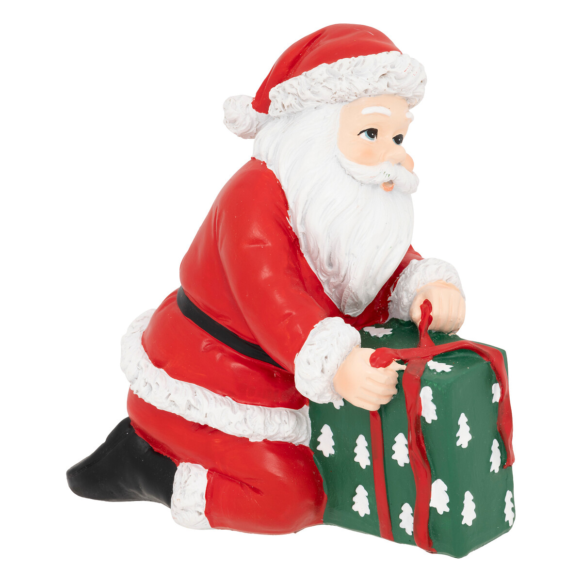 Figura de pai natal com presente 15cm da hôma, fotografia 1