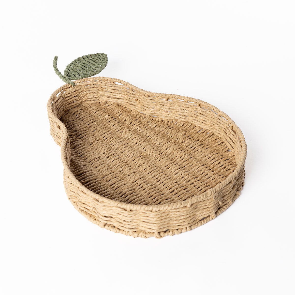 Fruteira TRAMARE castanha em juta 38cm da hôma, fotografia 1