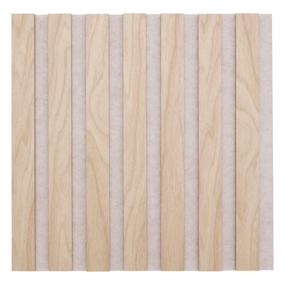 Conjunto de 3 painéis decorativos COLVA bege em mdf 30x30cm da hôma, fotografia 1