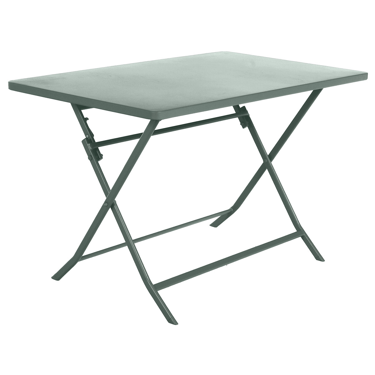 Mesa dobrável GREENSBORO retangular verde olive by hôma, photo 1