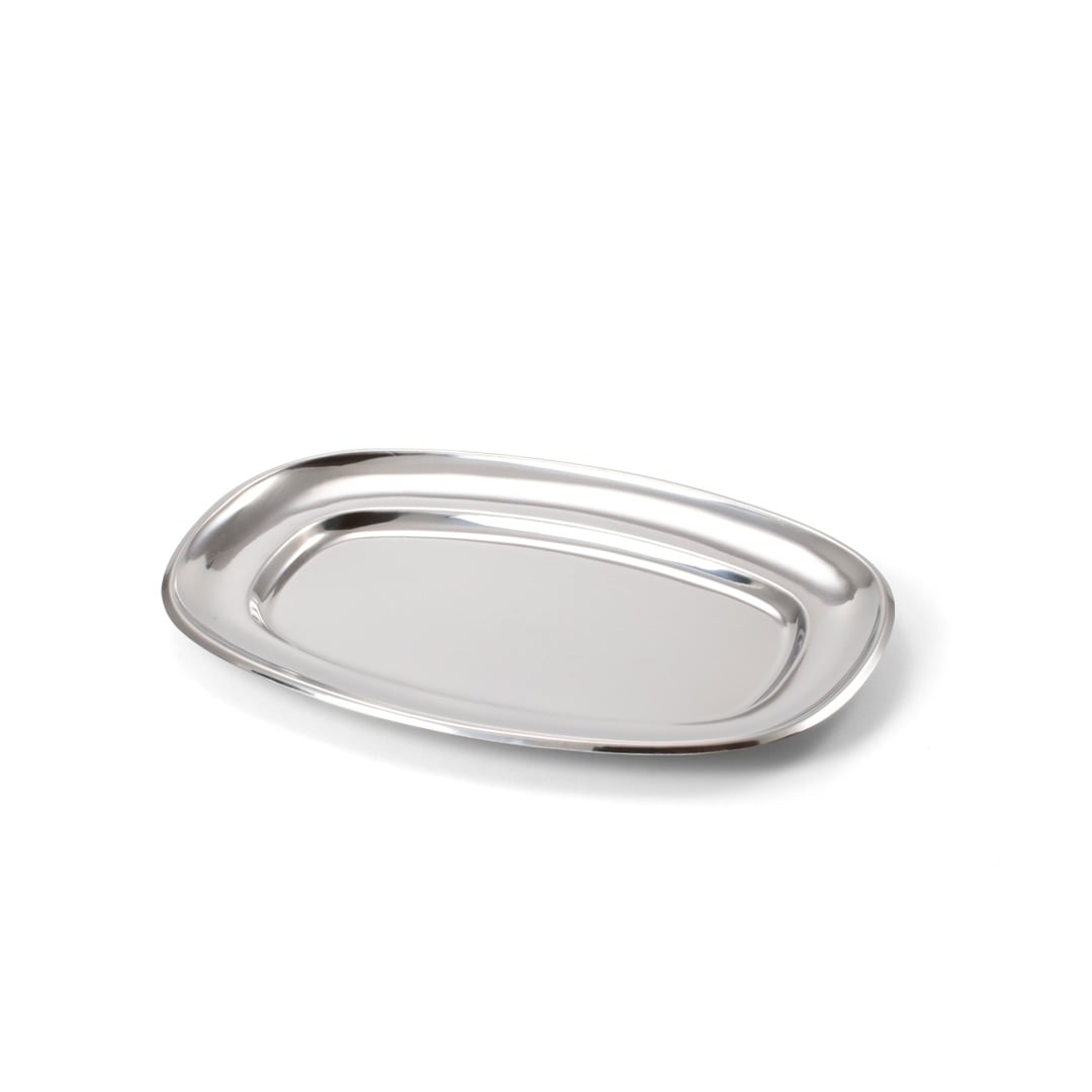 Travessa oval em inox 18,5x25cm by hôma, photo 1