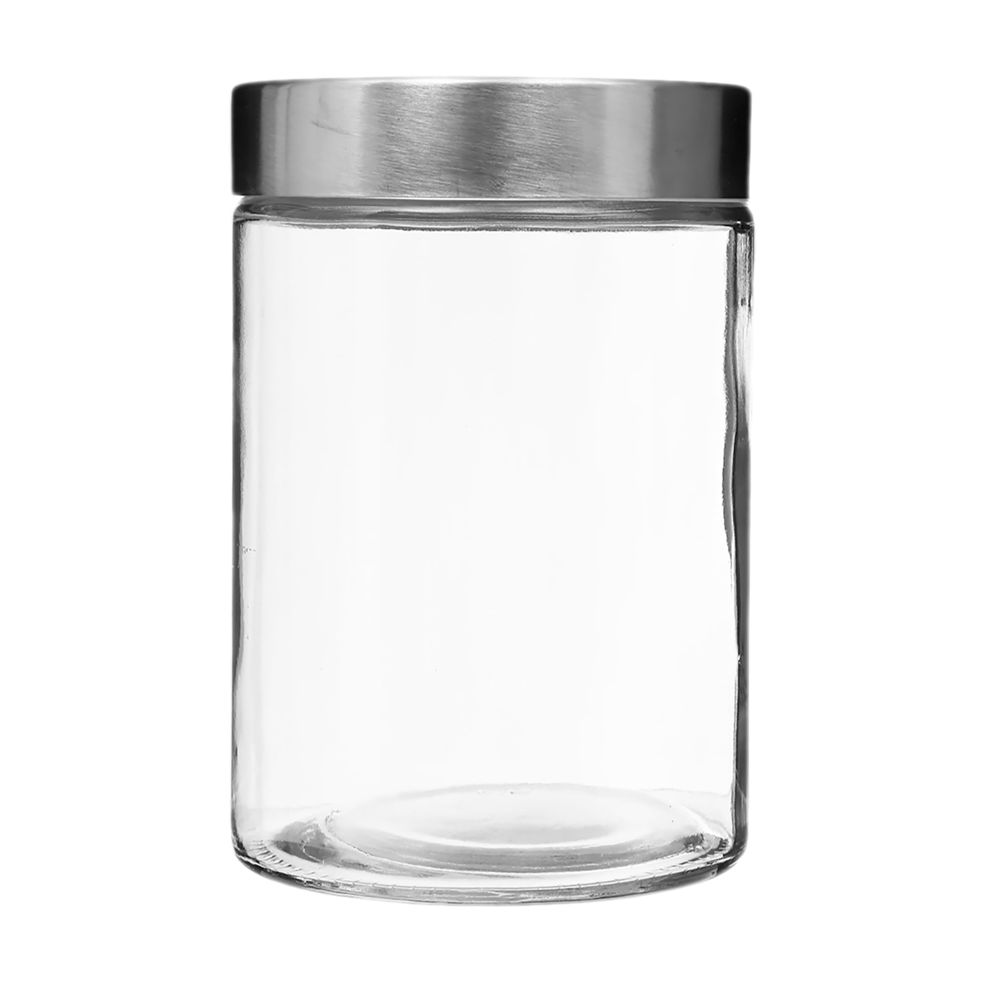 Frasco de vidro com tampa em inox 1,2l by hôma, photo 1