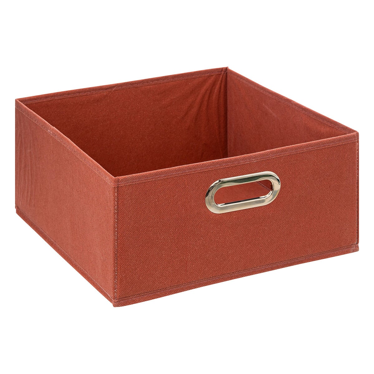 Caixa de arrumação terracota 31x31cm da hôma, fotografia 1