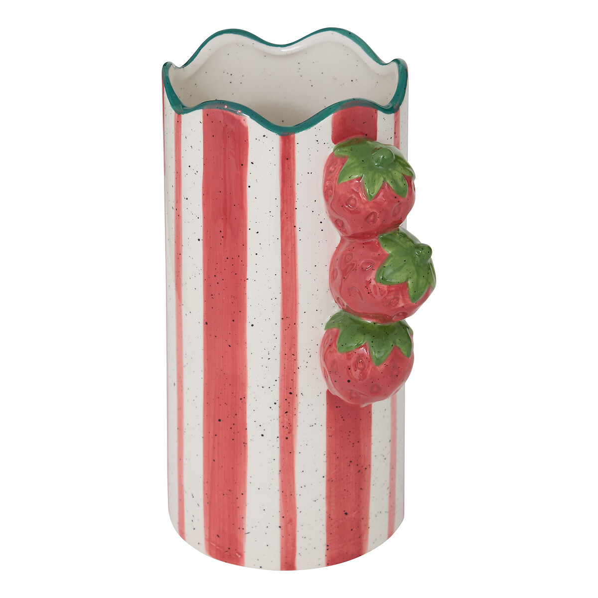 Jarra com morangos 3d FRUITY em cerâmica 23cm da hôma, fotografia 1
