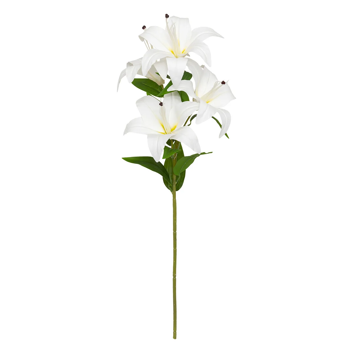 Caule de 4 lírios Jago branco 80cm by hôma, photo 1