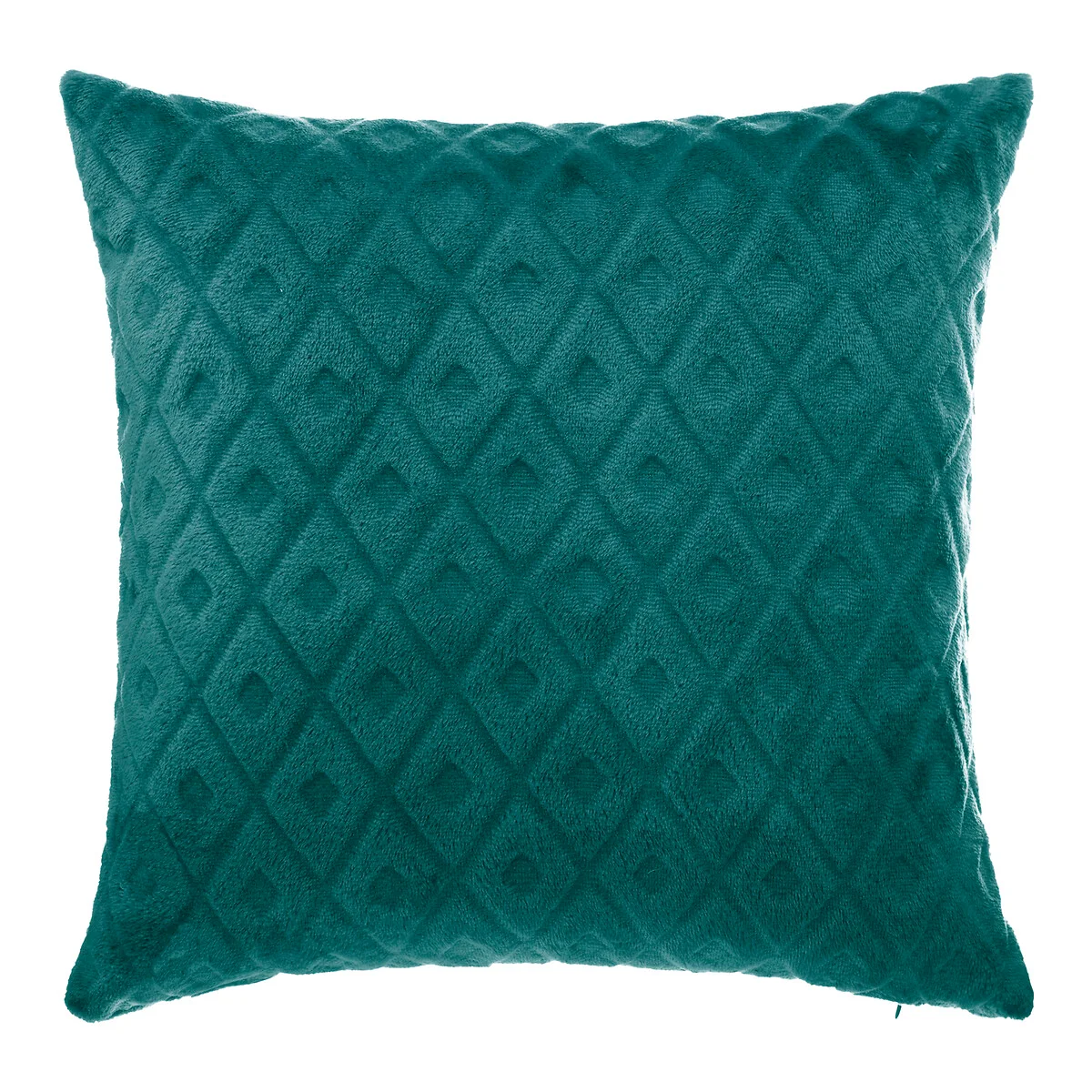 Almofada losangos azul petróleo 40x40cm da hôma, fotografia 1
