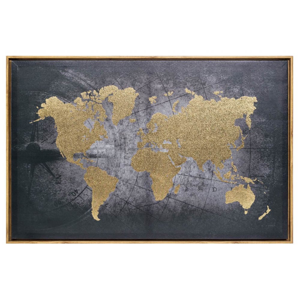 Quadro decorativo impressa mapa mundo by hôma, photo 1