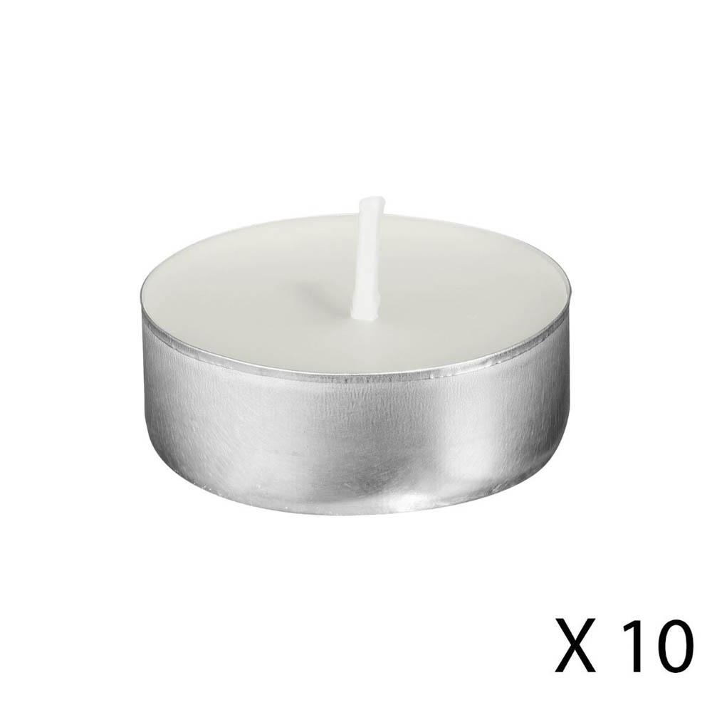 Conjunto de 30 velas tealights jasmim da hôma, fotografia 1