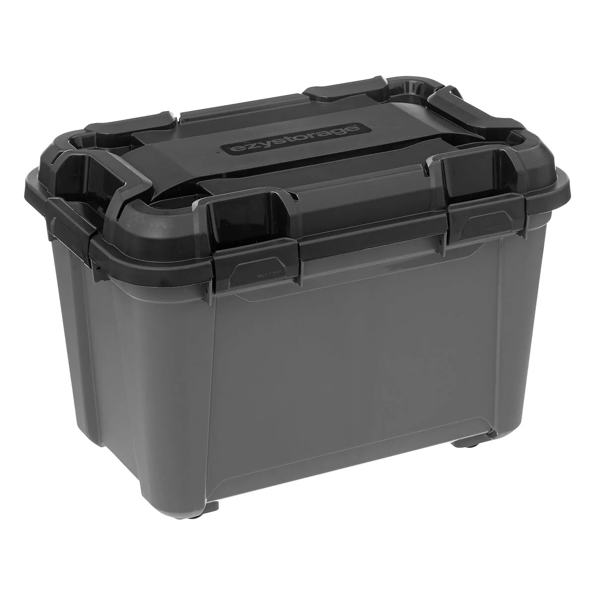 Caixa de arrumação preta 55l by hôma, photo 1