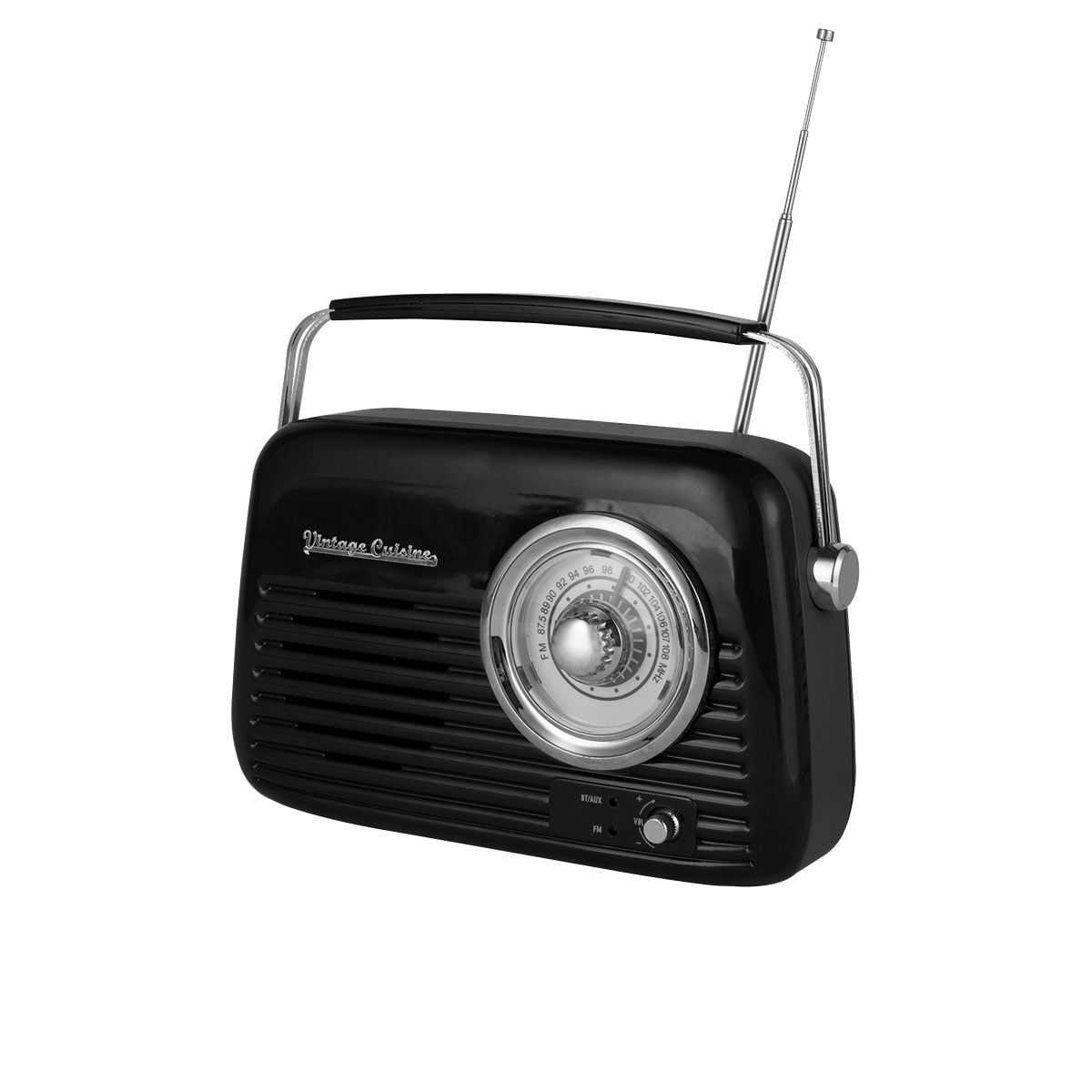 Rádio VINTAGE CUISINE preta com bluetooth by hôma, photo 1