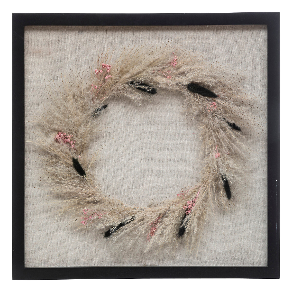 Quadro decorativo NIA com flores secas 55x55cm by hôma, photo 1