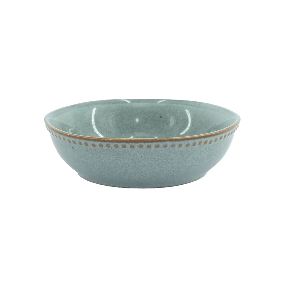 Prato de sopa CAPRI azul em cerâmica 17cm da hôma, fotografia 1