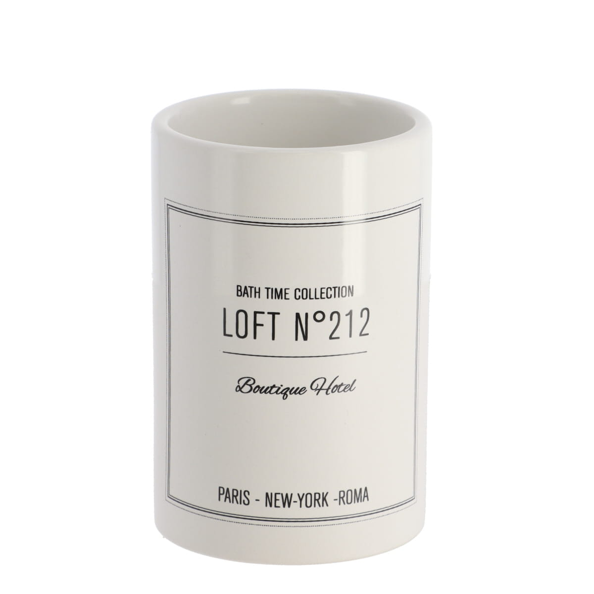 Copo wc LOFT branco em dolomite da hôma, fotografia 1