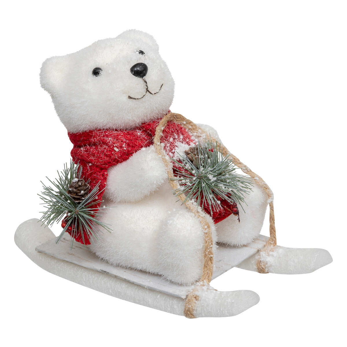 Figura urso polar com trenó e cachecol by hôma, photo 1