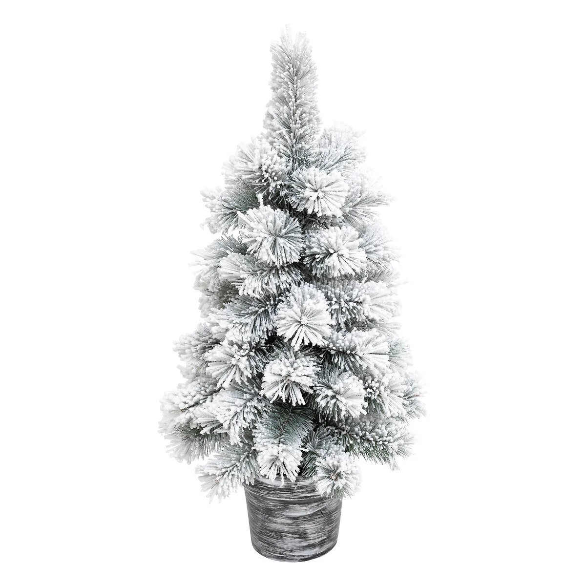 Árvore de natal decorativa WINDY PEAK com neve 70cm da hôma, fotografia 1