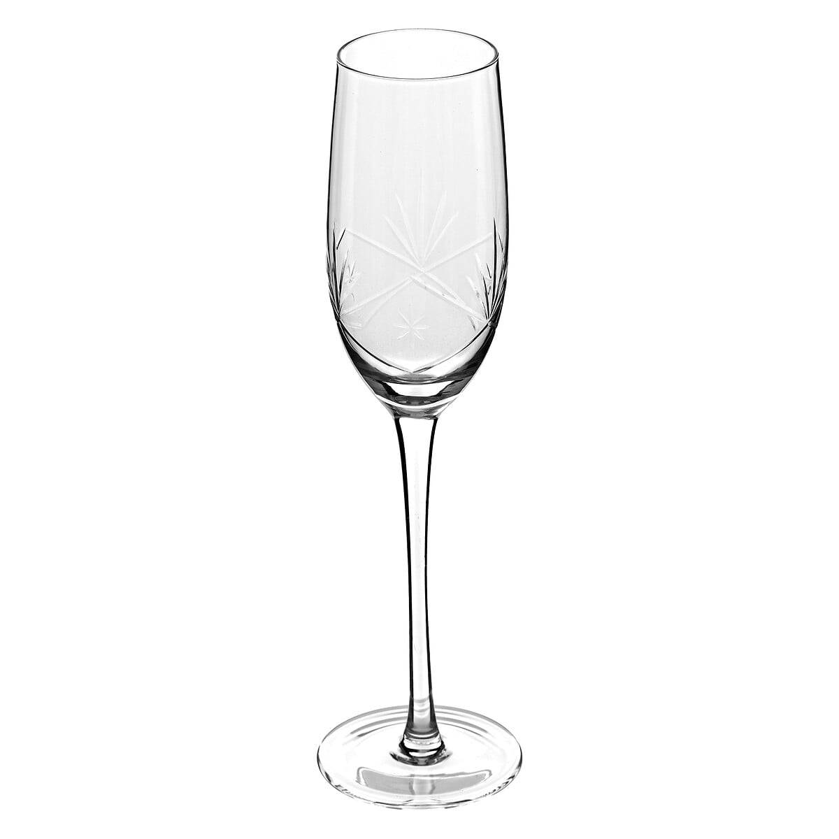 Conjunto de 6 flutes VICTORIA de vidro 21cl by hôma, photo 1