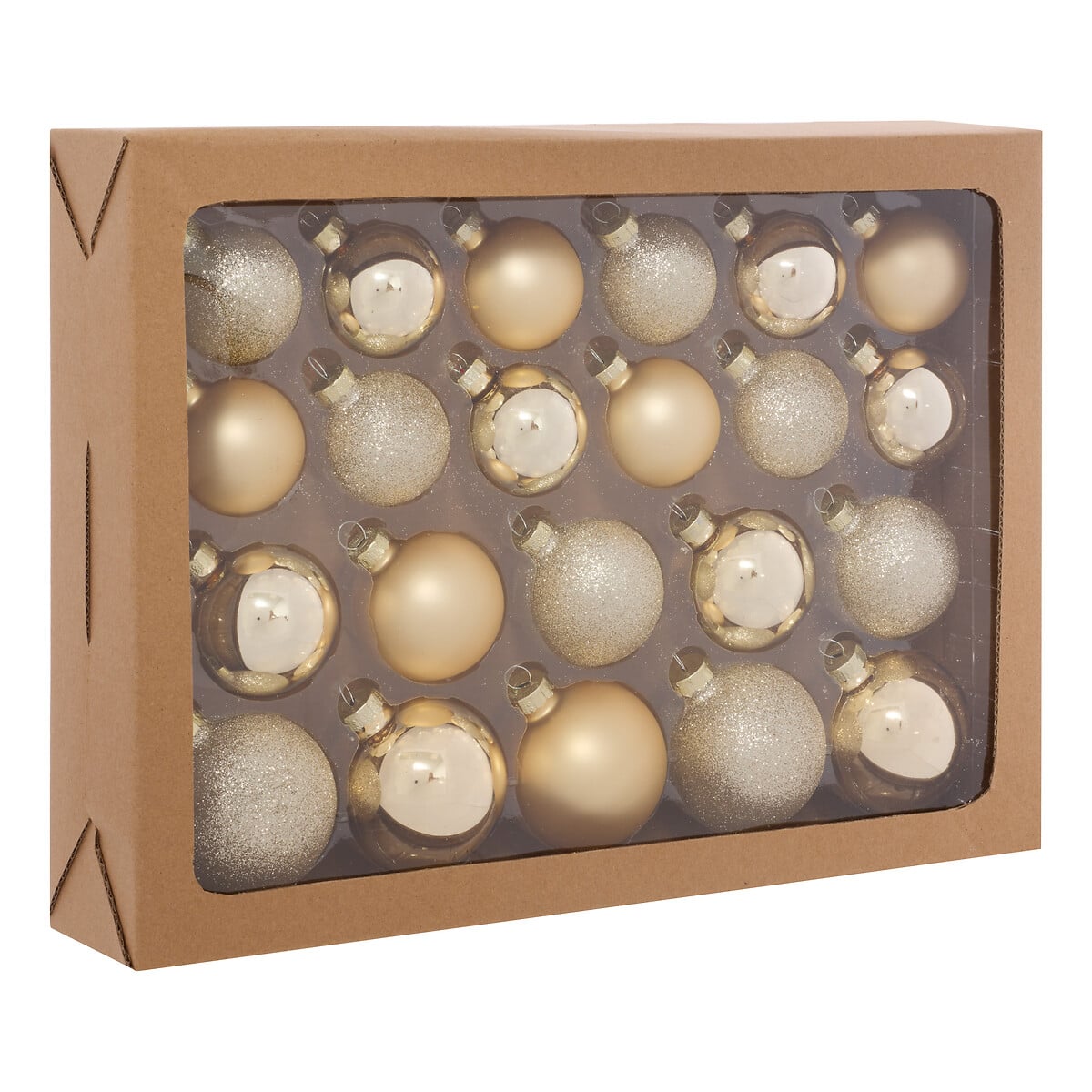 Conjunto de 22 bolas de Natal em vidro by hôma, photo 1