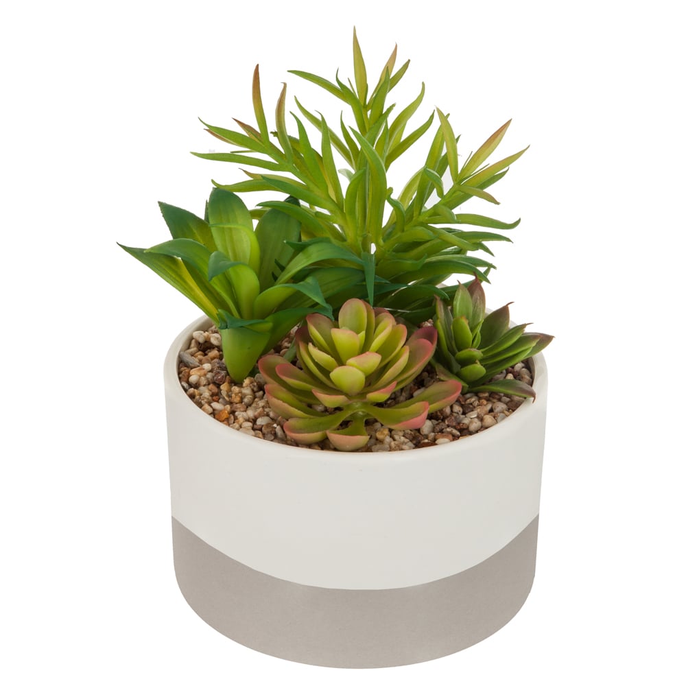 Vaso em cerâmica com planta artificial by hôma, photo 1