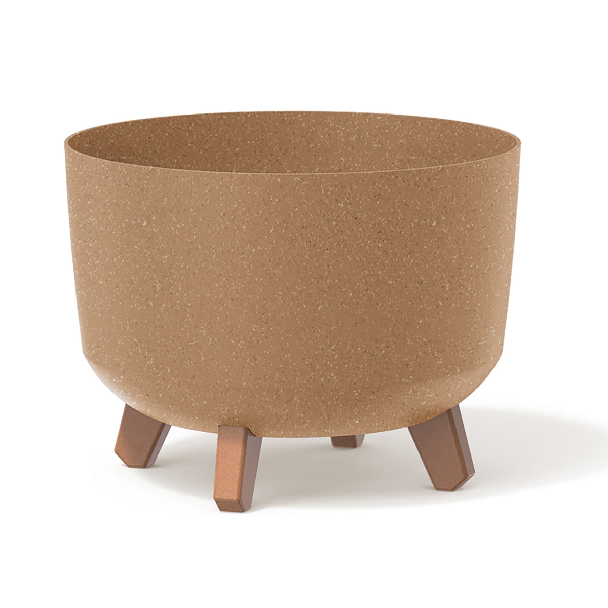 Vaso GRACIA low nature eco wood 28,5cm da hôma, fotografia 1