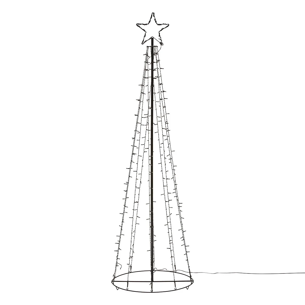 Árvore de natal luminosa 330LED 190cm by hôma, photo 1